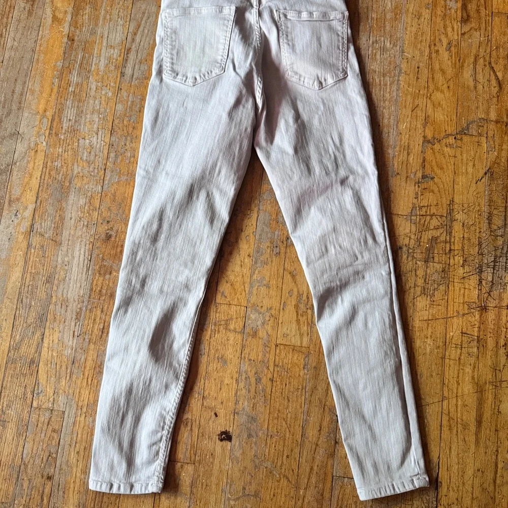Zara Cream‎ Skinny Jeans
